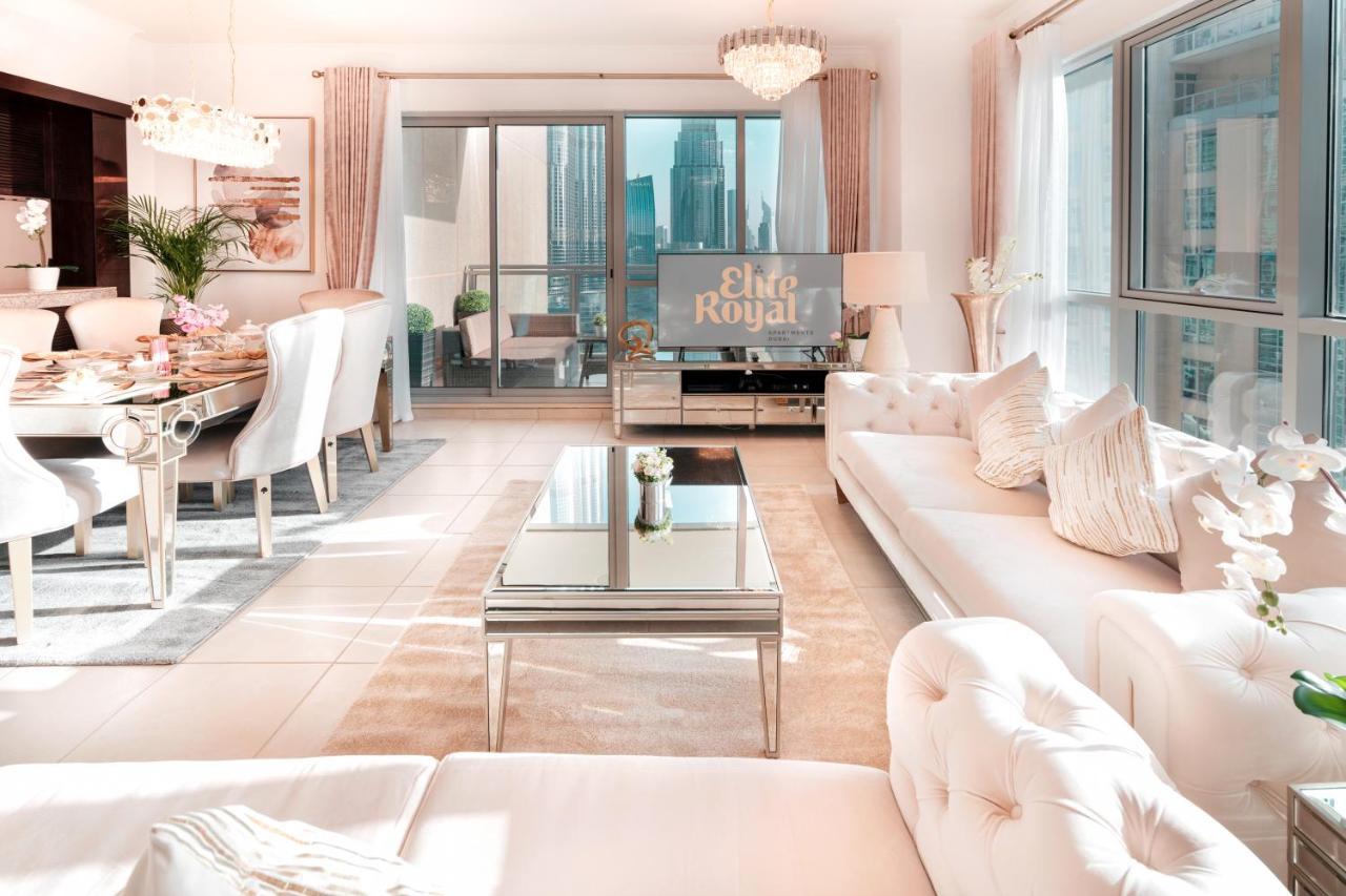 Elite Royal Apartment - Full Burj Khalifa & Fountain View - Ruby Dubai Dış mekan fotoğraf