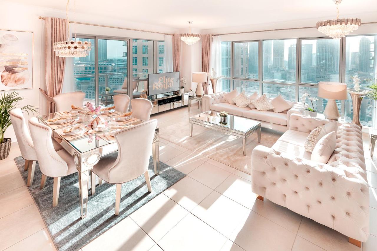 Elite Royal Apartment - Full Burj Khalifa & Fountain View - Ruby Dubai Dış mekan fotoğraf